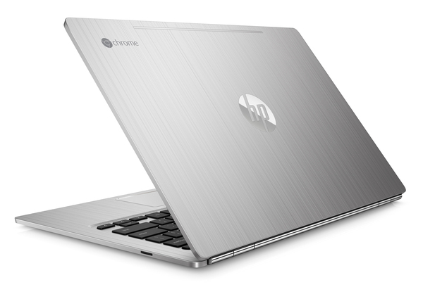 HP 13.3" Chromebook 13 Pro M5-6Y57, 32GB, Chrome OS - kannettava, hopea