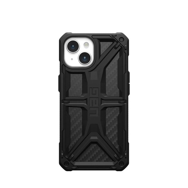 UAG Monarch, iPhone 15 - Case, Carbon Fiber