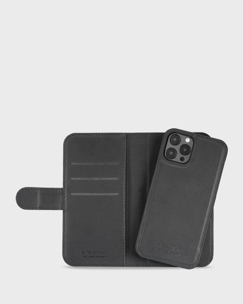 HOLDIT WALLETCASE MAGNET IPHONE - 12/12 PRO BLACK