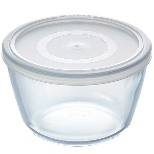Pyrex Cook &amp; Freeze Glass Round dish with plastic lid