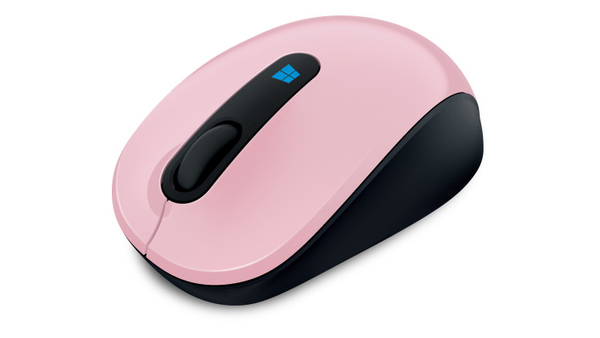 Microsoft Sculpt Mobile - wireless mouse, Black/Pink