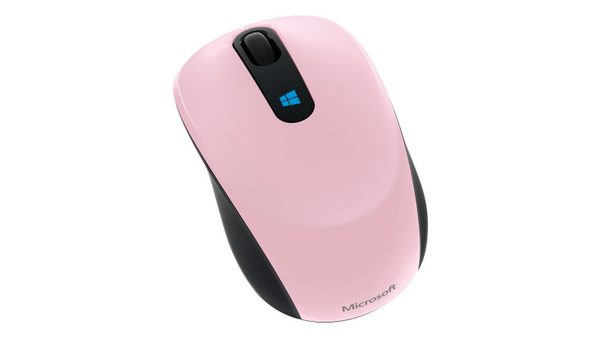 Microsoft Sculpt Mobile - wireless mouse, Black/Pink