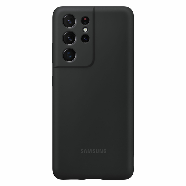 SAMSUNG SILICONE COVER S21 ULTRA BLACK