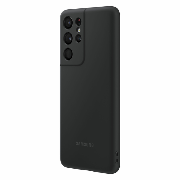 SAMSUNG SILICONE COVER S21 ULTRA BLACK