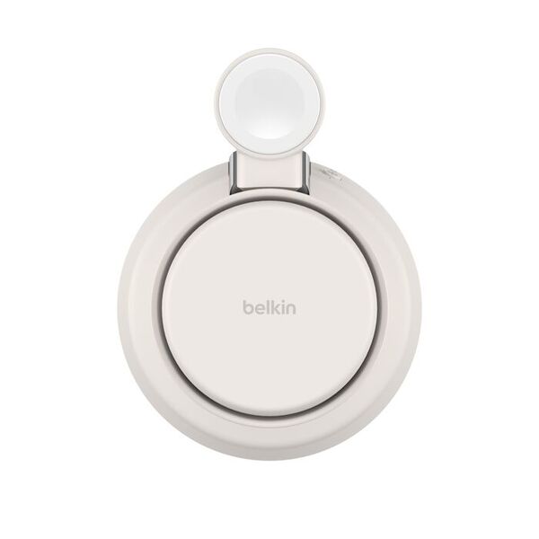 Belkin UltraCharge Pro 3-in-1 Magnetic Qi2 25W - wireless charger, beige