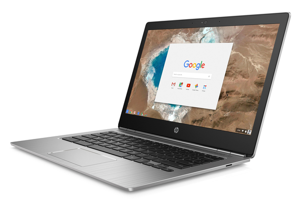 HP 13.3" Chromebook 13 Pro M5-6Y57, 32GB, Chrome OS - Notebook, Silver