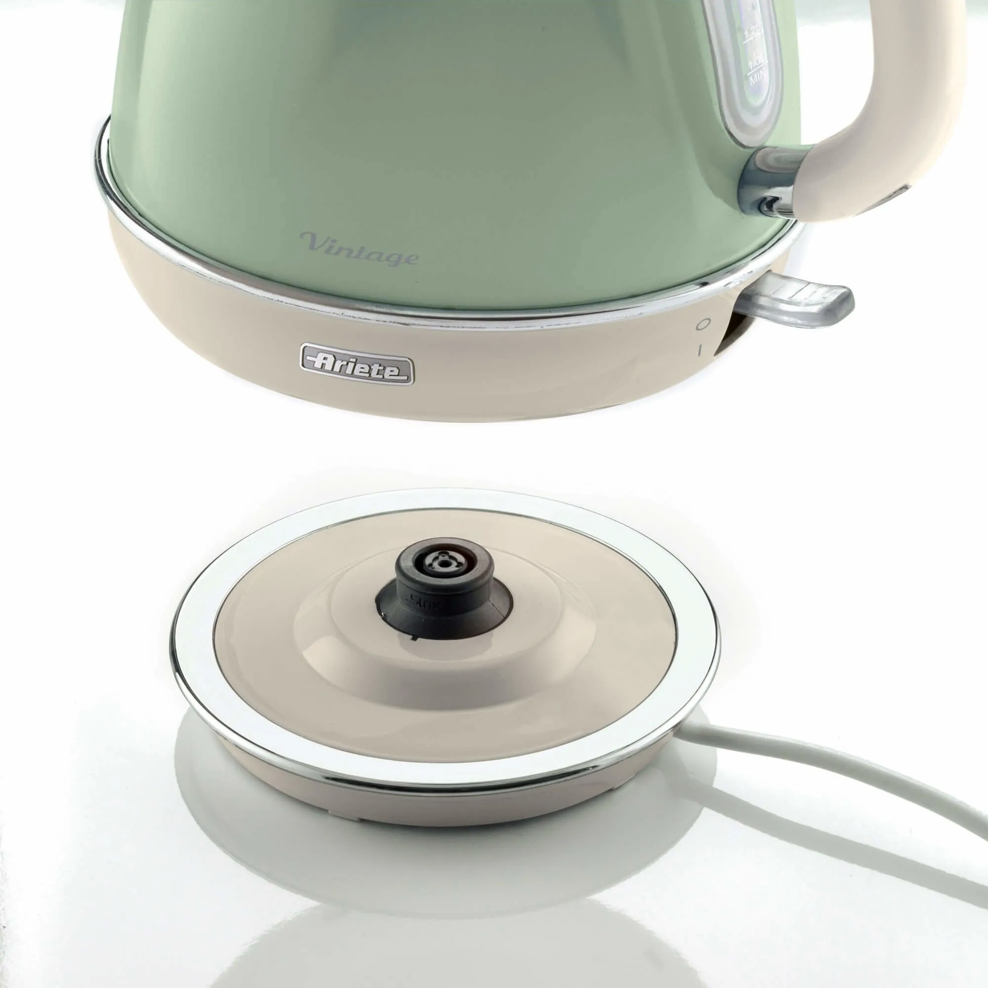 Ariete Vintage kettle, 1.7L, 2000W, Green