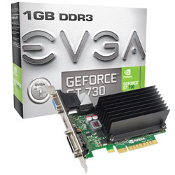 GT 730 1024MB,PCI-E,DVI,HDMI -n&auml;yt&ouml;nohjain