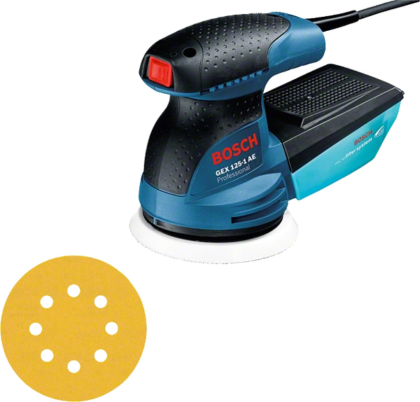 Bosch GEX 125-1 AE Professional Slumpmässig excenterslip 250W