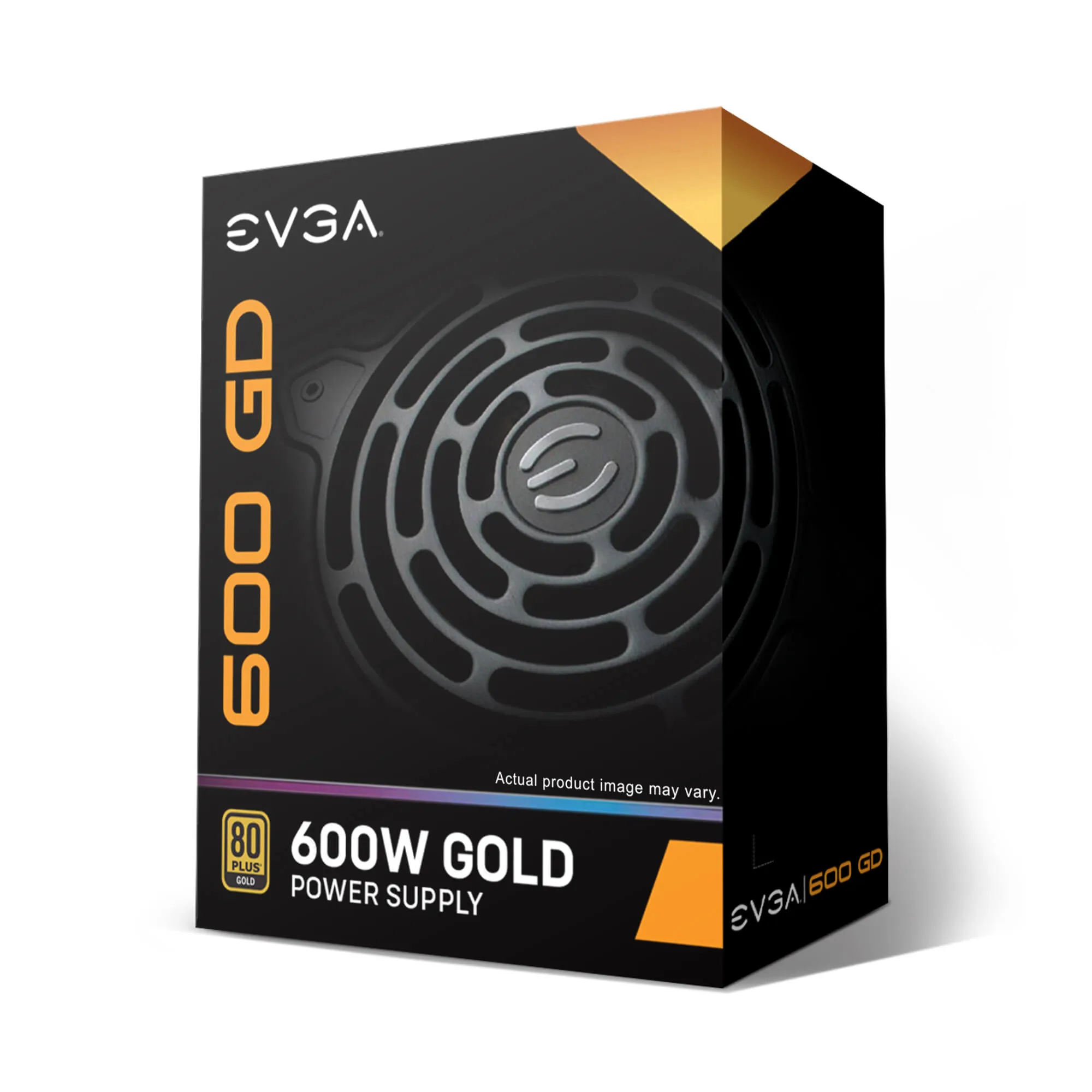 EVGA GD 600W - PSU, 80 Plus Gold