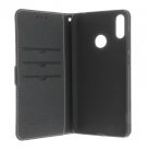 Insmat Exclusive Flip Case Huawei Y7 2019 -lompakkokotelo, musta