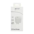 GEAR Charger 220V 2xUSB-C PD 60W White