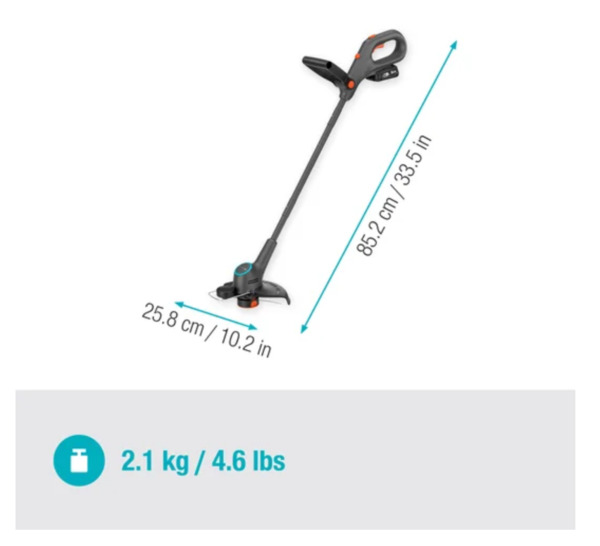 Gardena EasyTrim 25 18 V P4A - battery grass trimmer