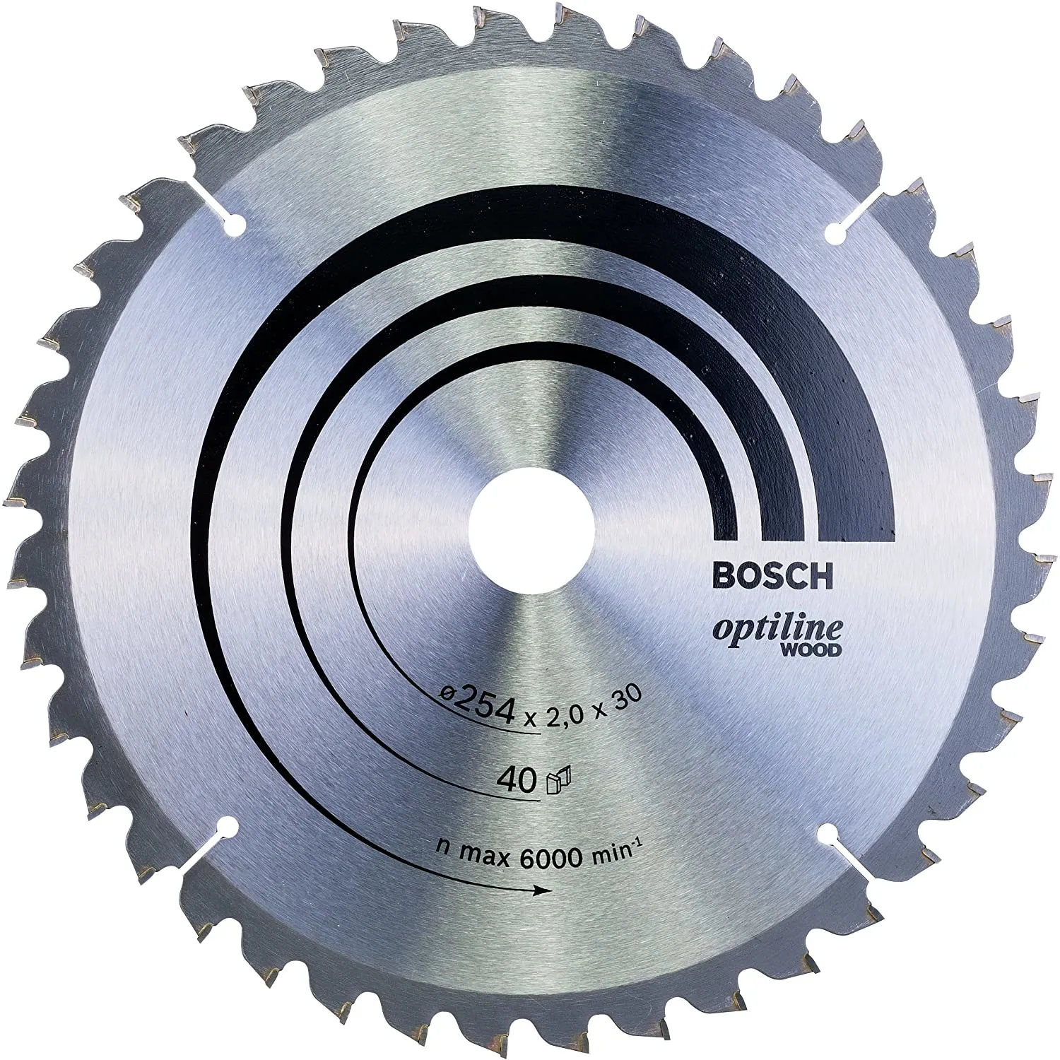 Bosch circular saw blade OP WO B 254x30-40 - 2608640435