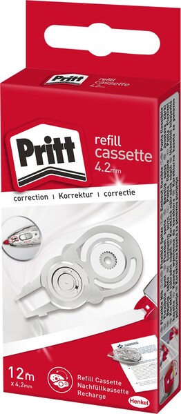 Correction roller Pritt Flex refill 4,2mmx12m