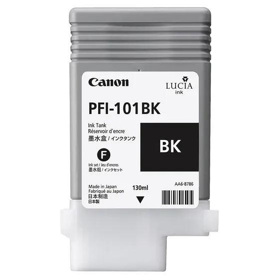 Canon PFI-101BK -mustekasetti, 130 ml, musta