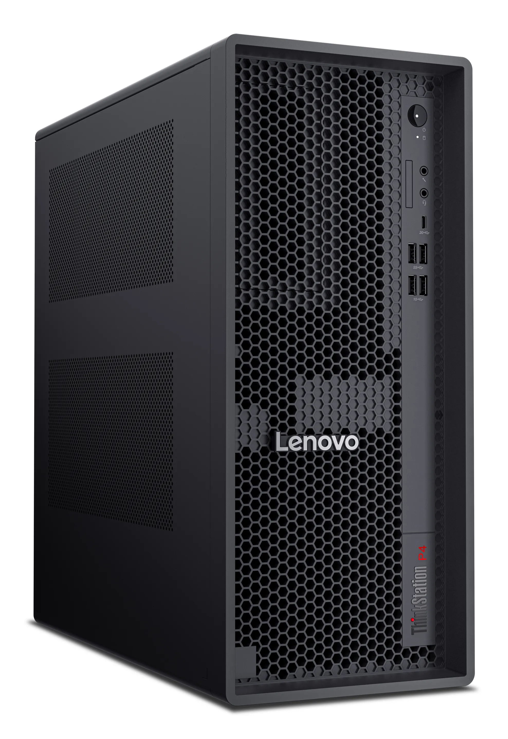 Lenovo ThinkStation P4 Ryzen 7 PRO 9755, 64GB, 1TB, AMD Radeon Graphics Workstation, Tower, Black