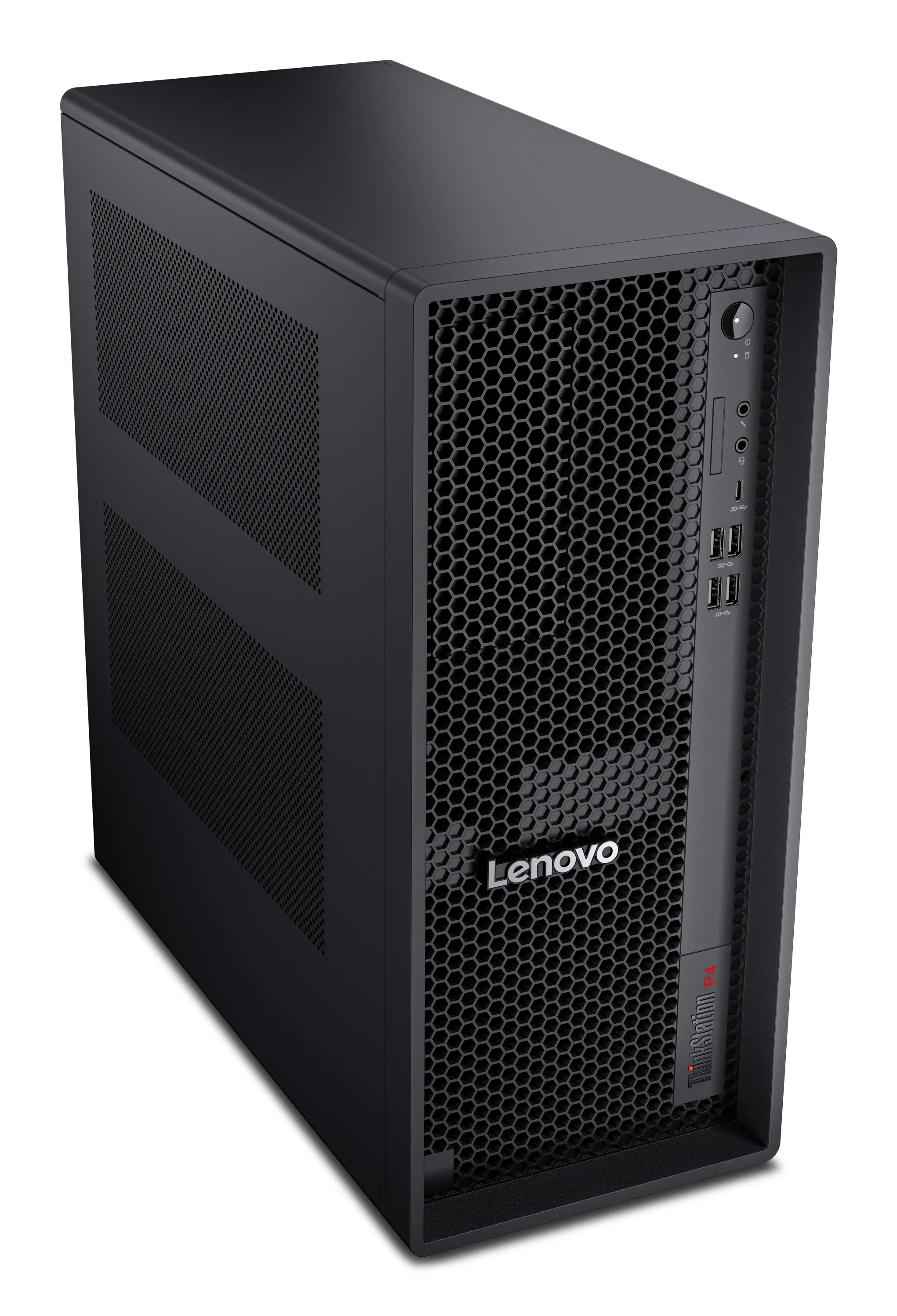 Lenovo ThinkStation P4 Ryzen 7 PRO 9755, 64GB, 1TB, AMD Radeon Graphics Workstation, Tower, Black