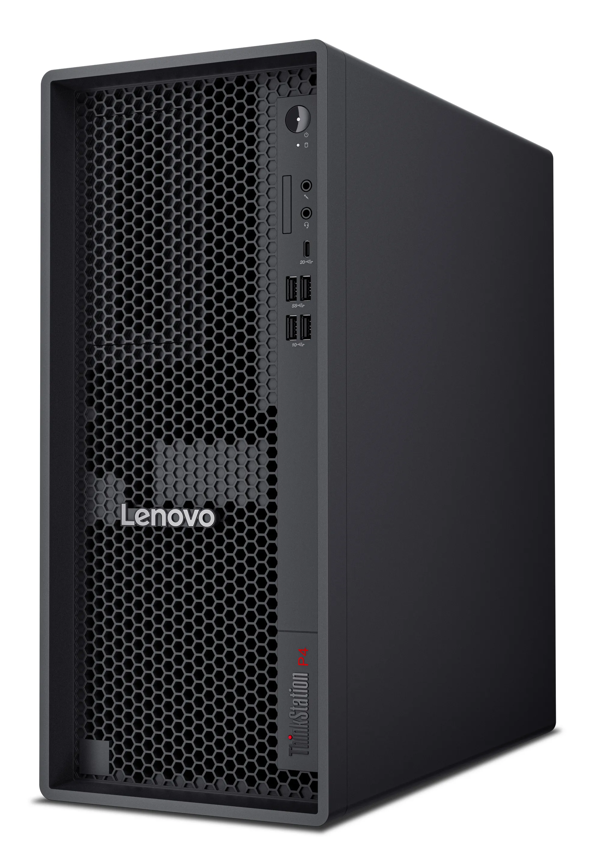 Lenovo ThinkStation P4 Ryzen 7 PRO 9755, 64GB, 1TB, AMD Radeon Graphics Workstation, Tower, Black