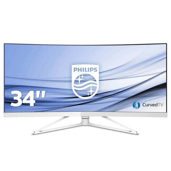 Philips 34" 349X7FJEW, 3440x1440px, VA -kaareva n&auml;ytt&ouml;