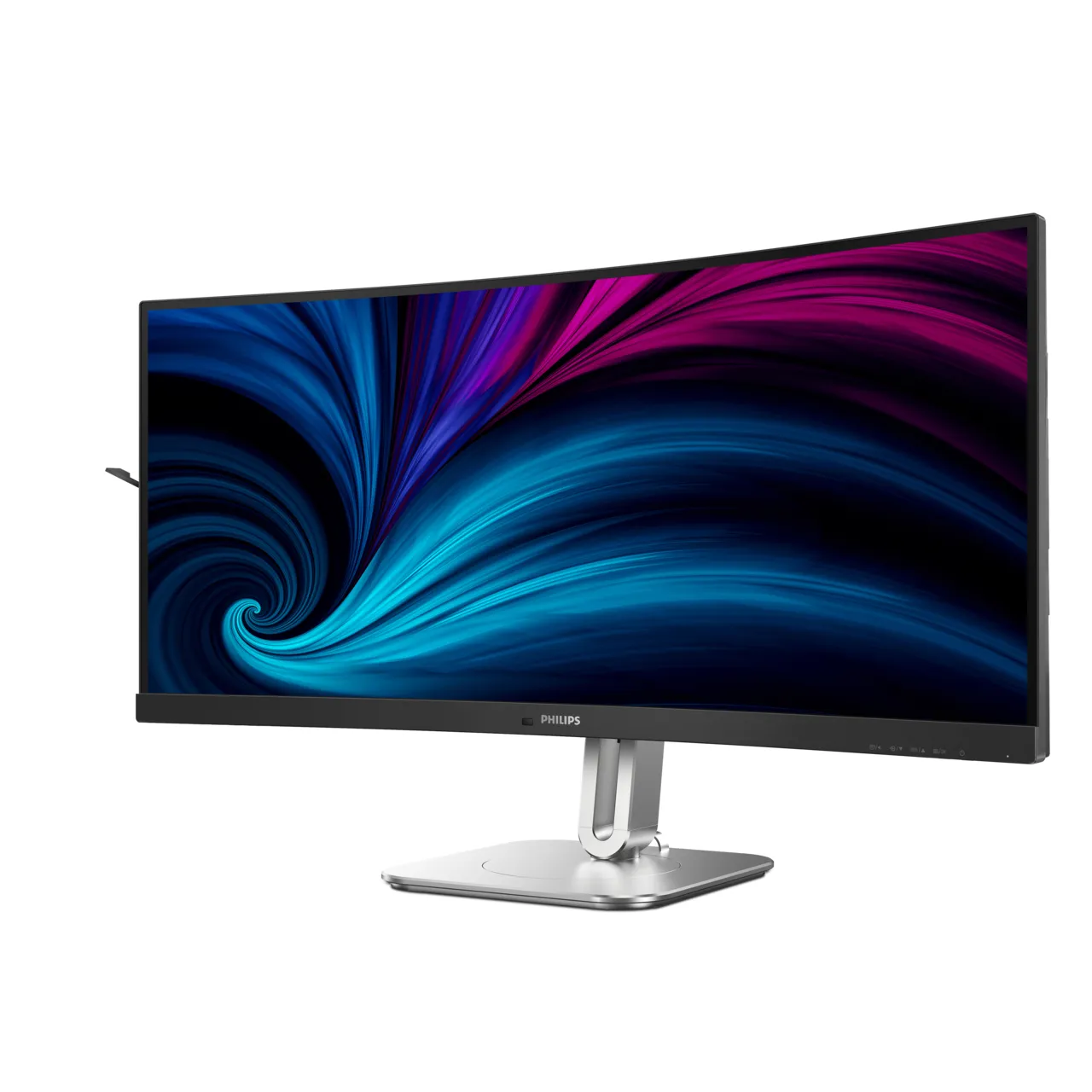 Philips 34B2U5900C 34" WUHD, VA, HDR -kaareva n&auml;ytt&ouml;, USB-C hub