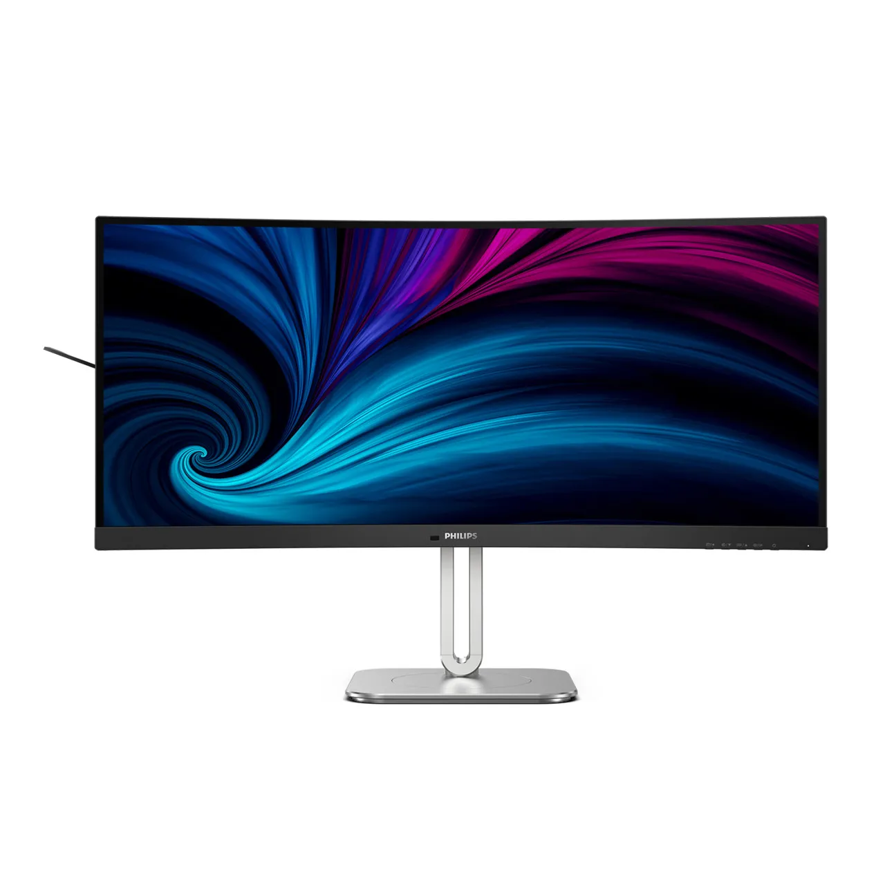 Philips 34B2U5600C 34" WQHD, VA -kaareva n&auml;ytt&ouml;, USB-C hub ja KVM