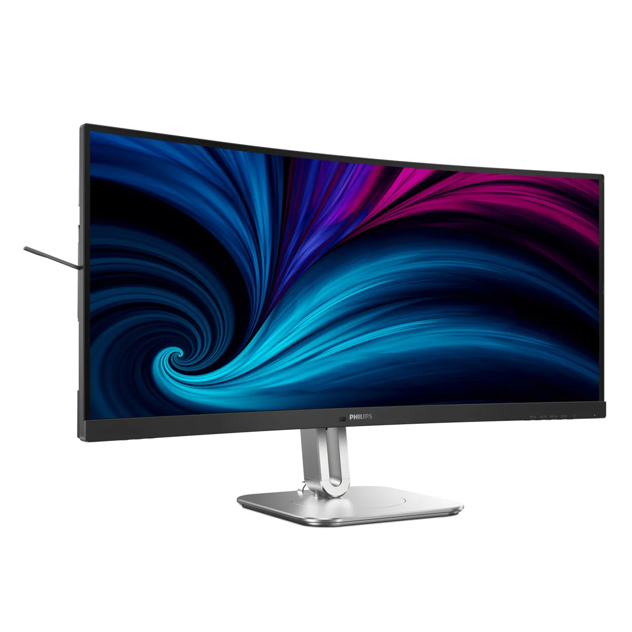 Philips 34B2U5900C 34" WUHD, VA, HDR -kaareva n&auml;ytt&ouml;, USB-C hub