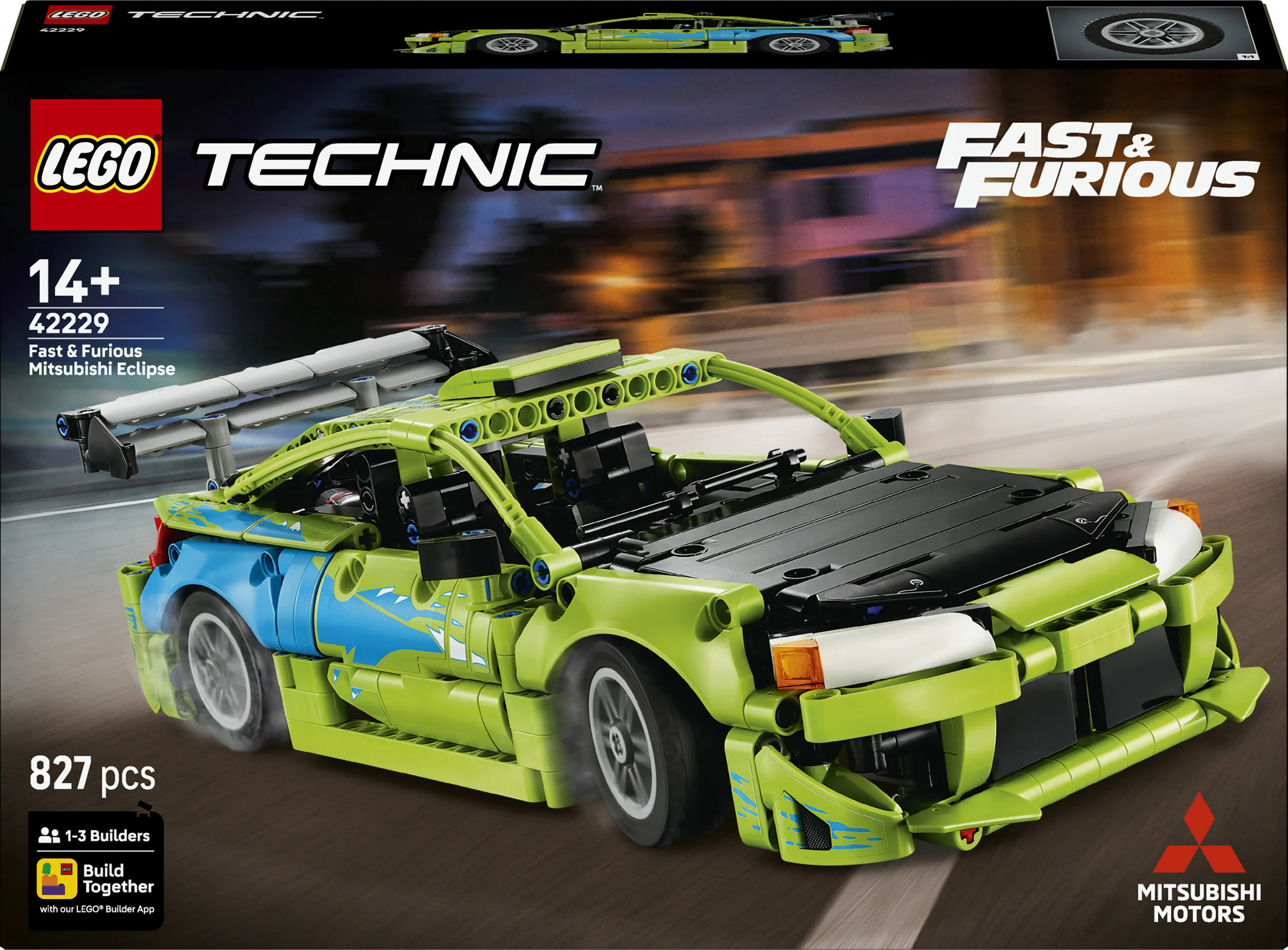 LEGO Technic Fast & Furious Mitsubishi Eclipse 42229