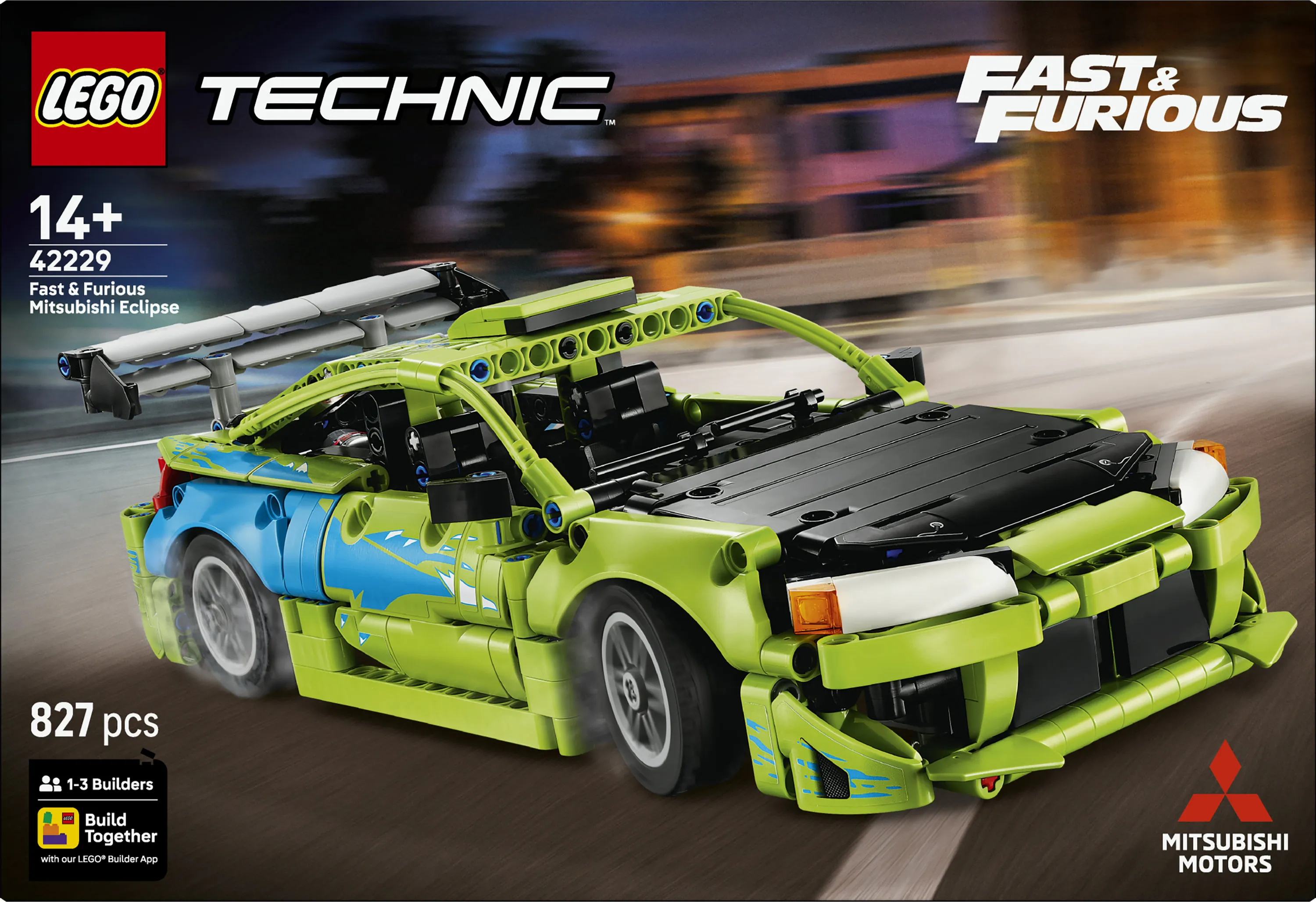 LEGO Technic Fast &amp; Furious Mitsubishi Eclipse 42229