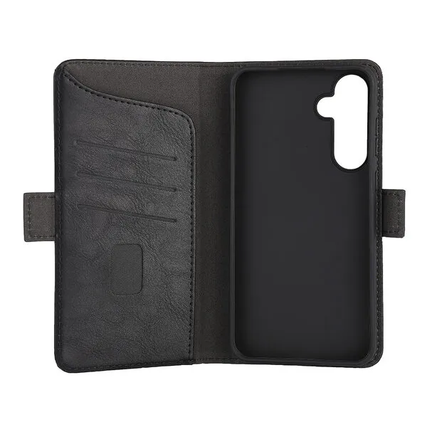 GEAR Wallet, Galaxy A55 -lompakkokotelo, Musta