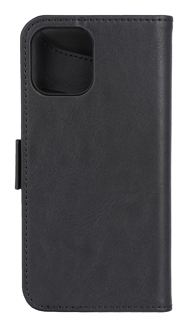 GEAR Wallet, iPhone 12 / 12 Pro - pl&aring;nboksfodral, Svart