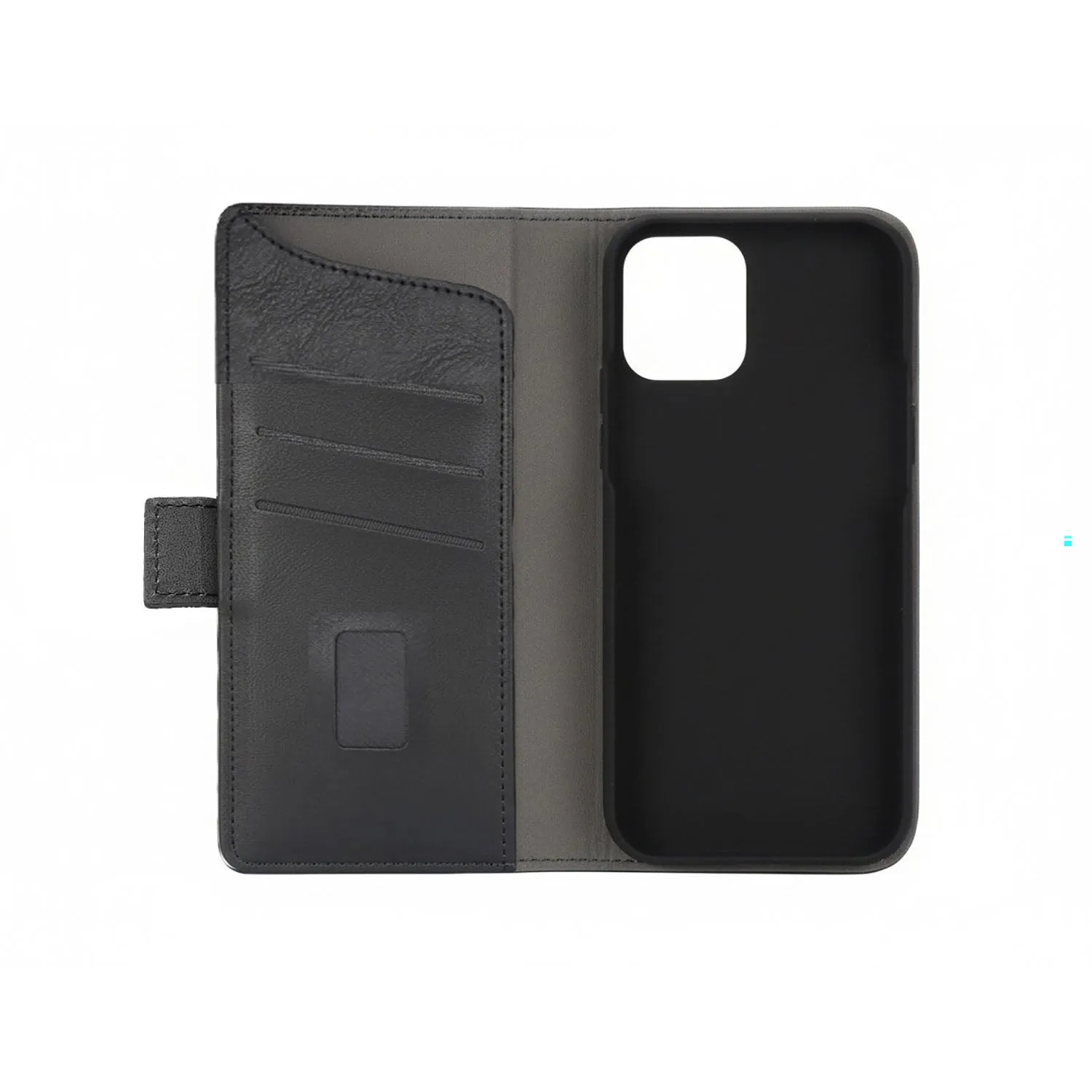 GEAR Wallet, iPhone 12 / 12 Pro - pl&aring;nboksfodral, Svart