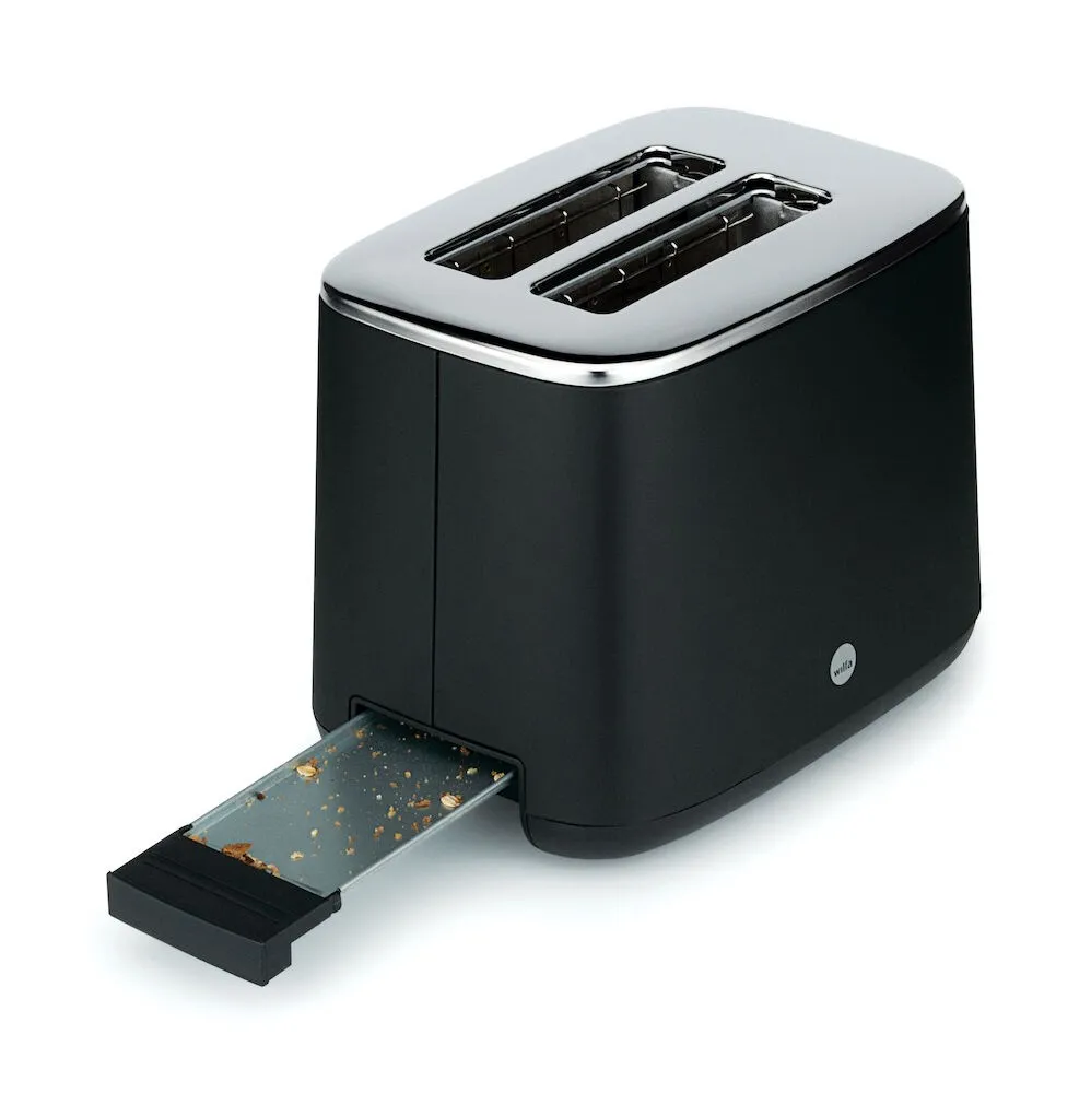 Wilfa TO2B-1000 Lunch - Toaster, 1000W, Matte Black