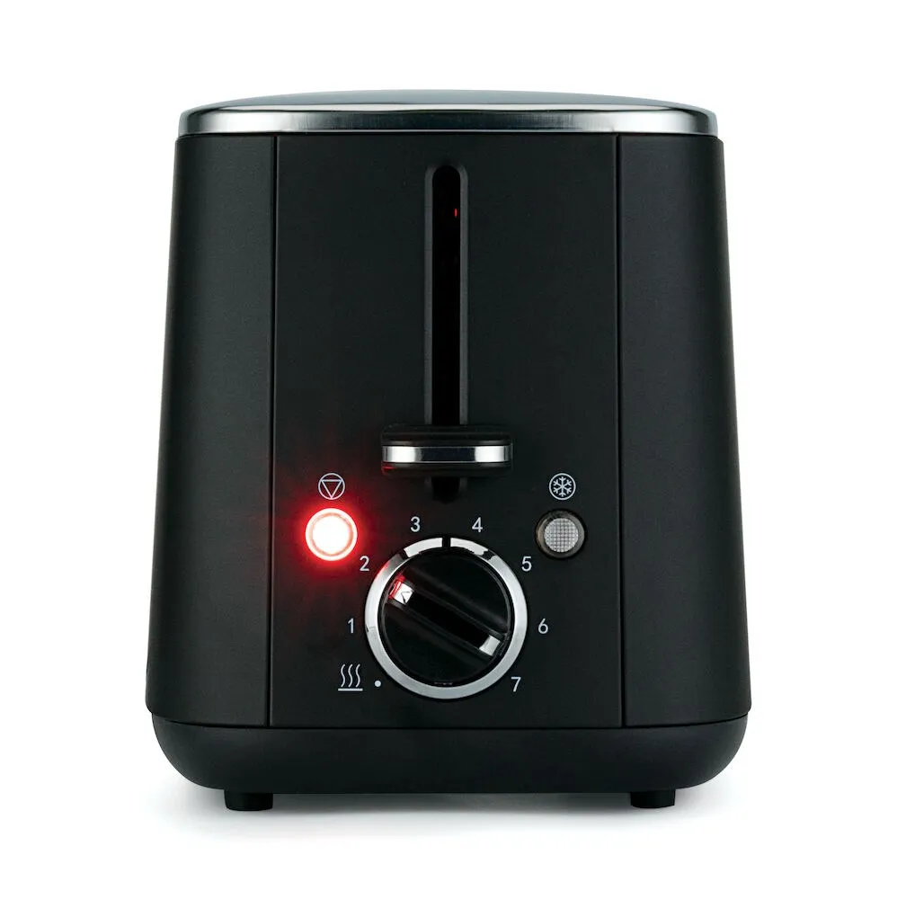 Wilfa TO2B-1000 Lunch - Toaster, 1000W, Matte Black