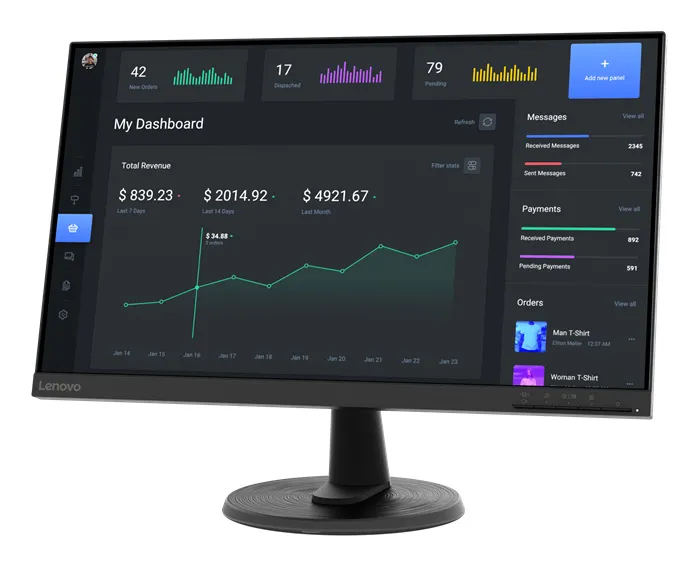 Lenovo 24&quot; D24-40 Full HD, VA - monitor