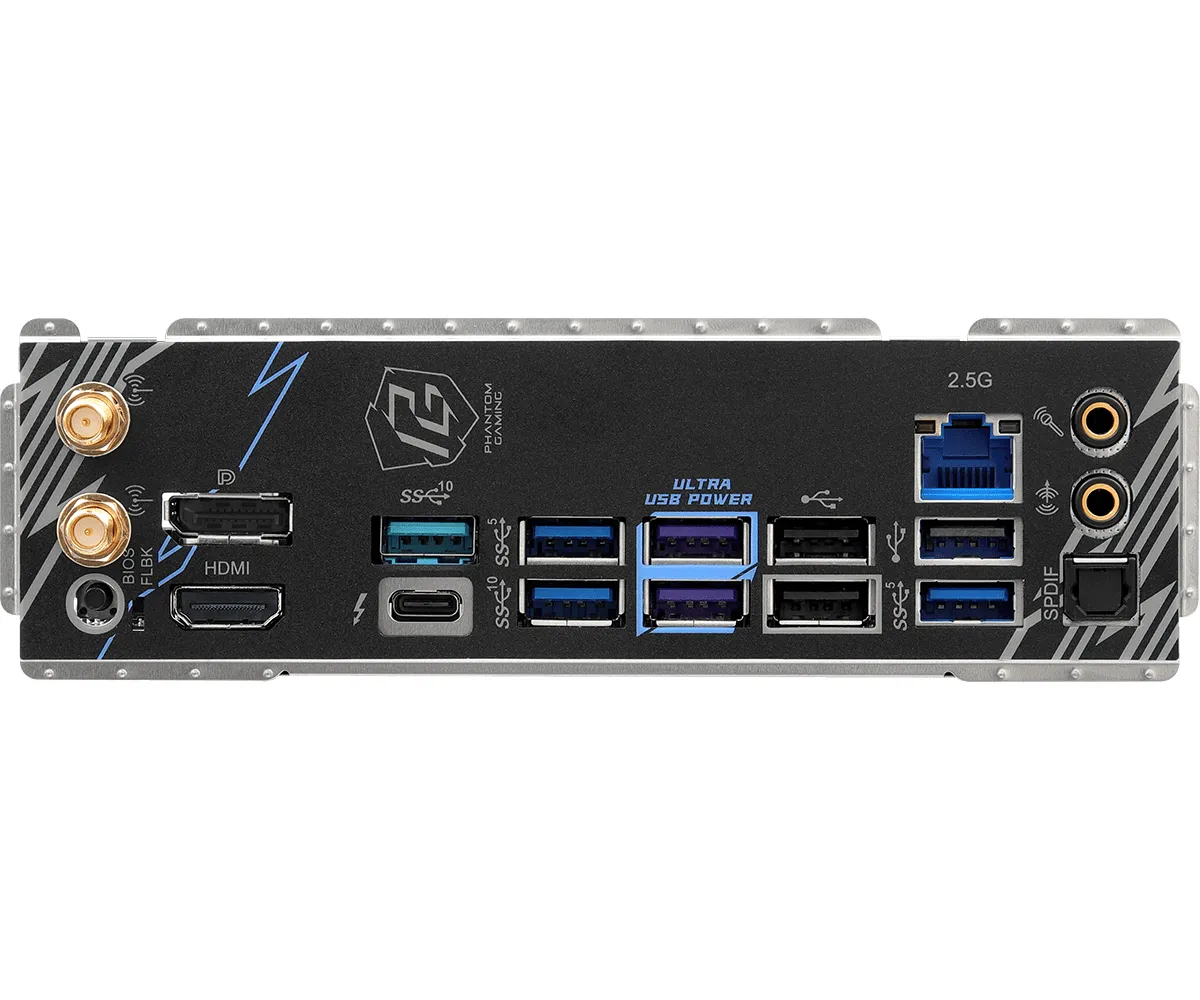 ASRock Phantom Gaming B860 Lightning WiFi 6E LGA 1851 ATX DDR5 - moderkort
