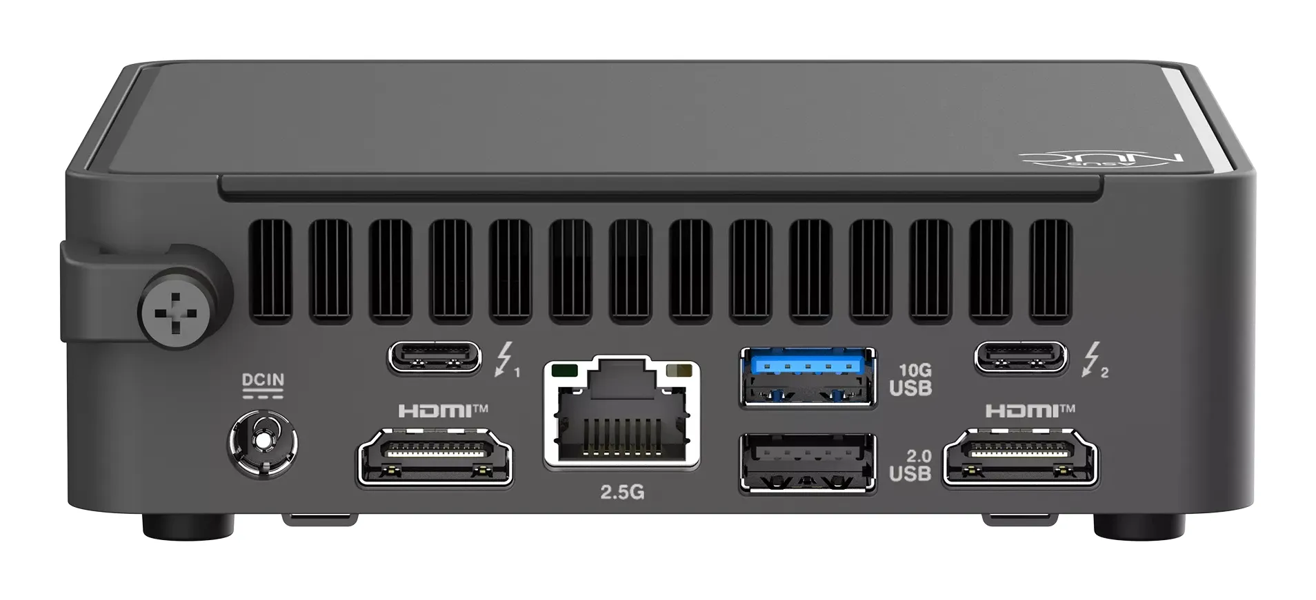 ASUS NUC 15 Pro Core Ultra 7 240H Mini PC Barebone, Black