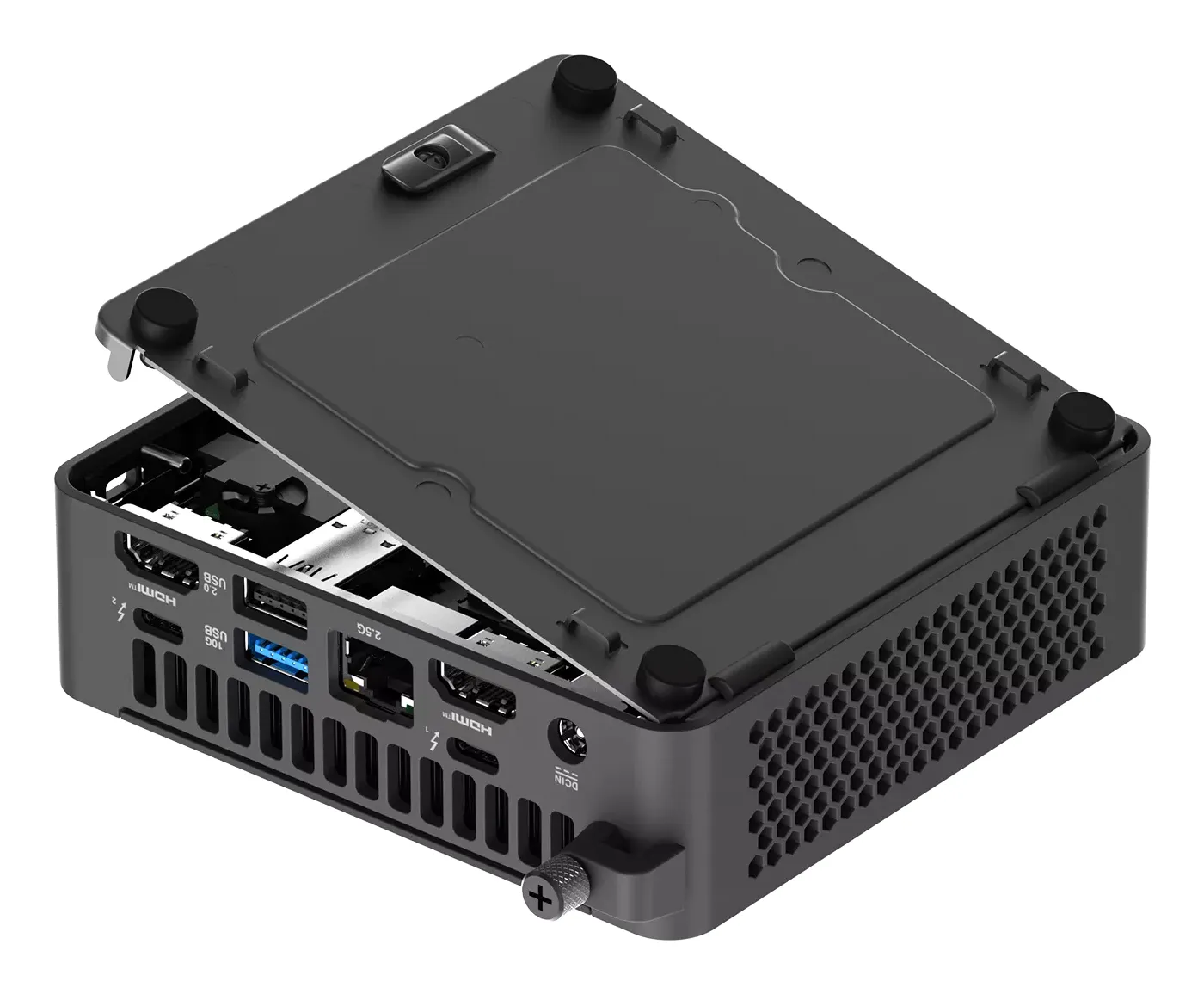 ASUS NUC 15 Pro Core Ultra 7 240H Mini PC Barebone, Black