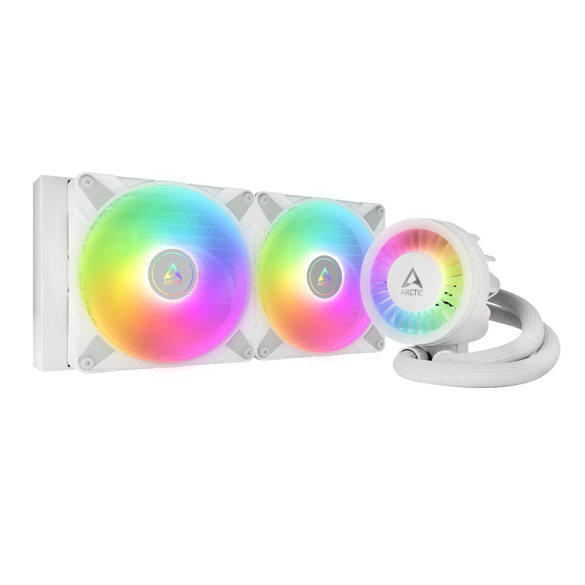 Arctic Liquid Freezer III 280 A-RGB - vattenkylare, Vit