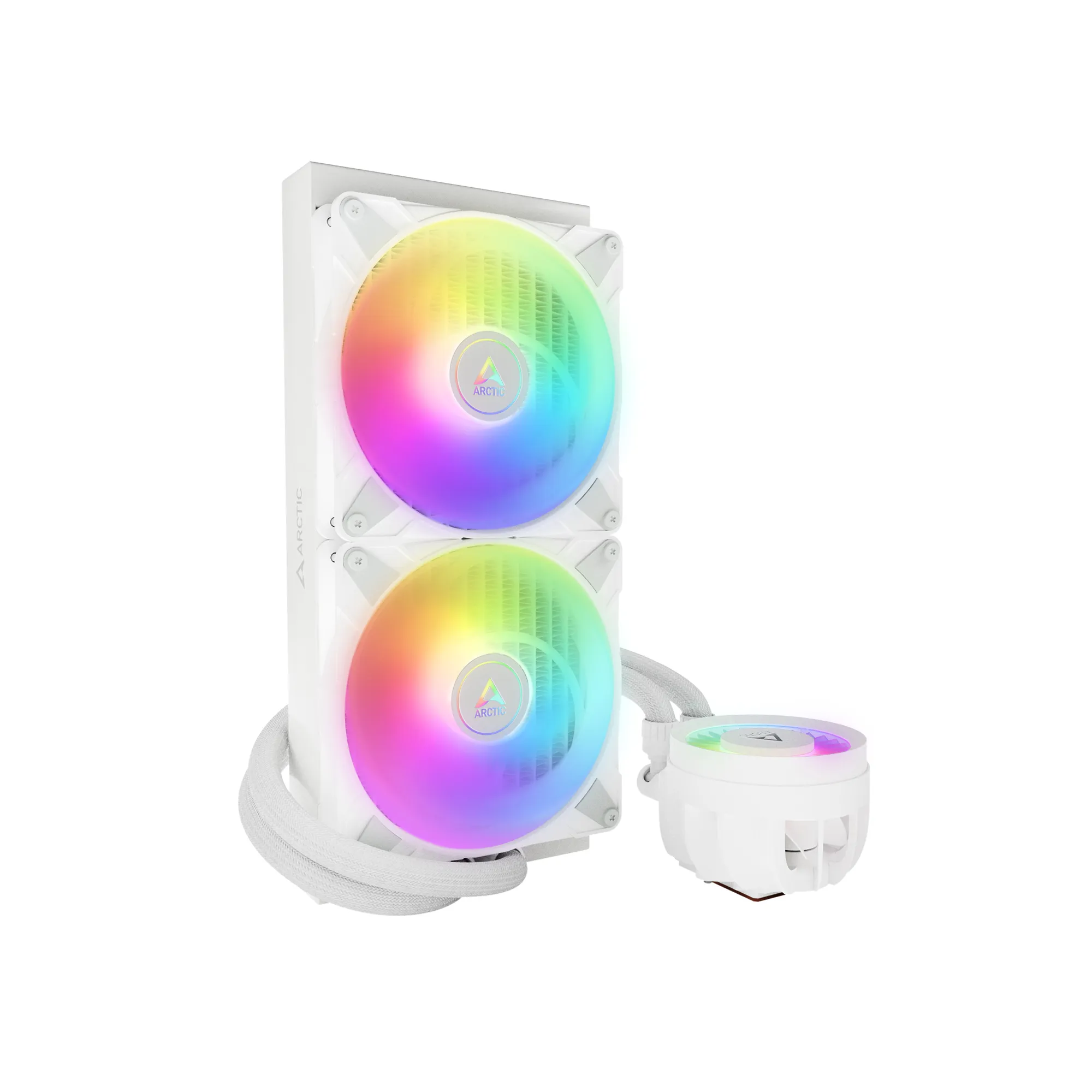 Arctic Liquid Freezer III 280 A-RGB - vattenkylare, Vit