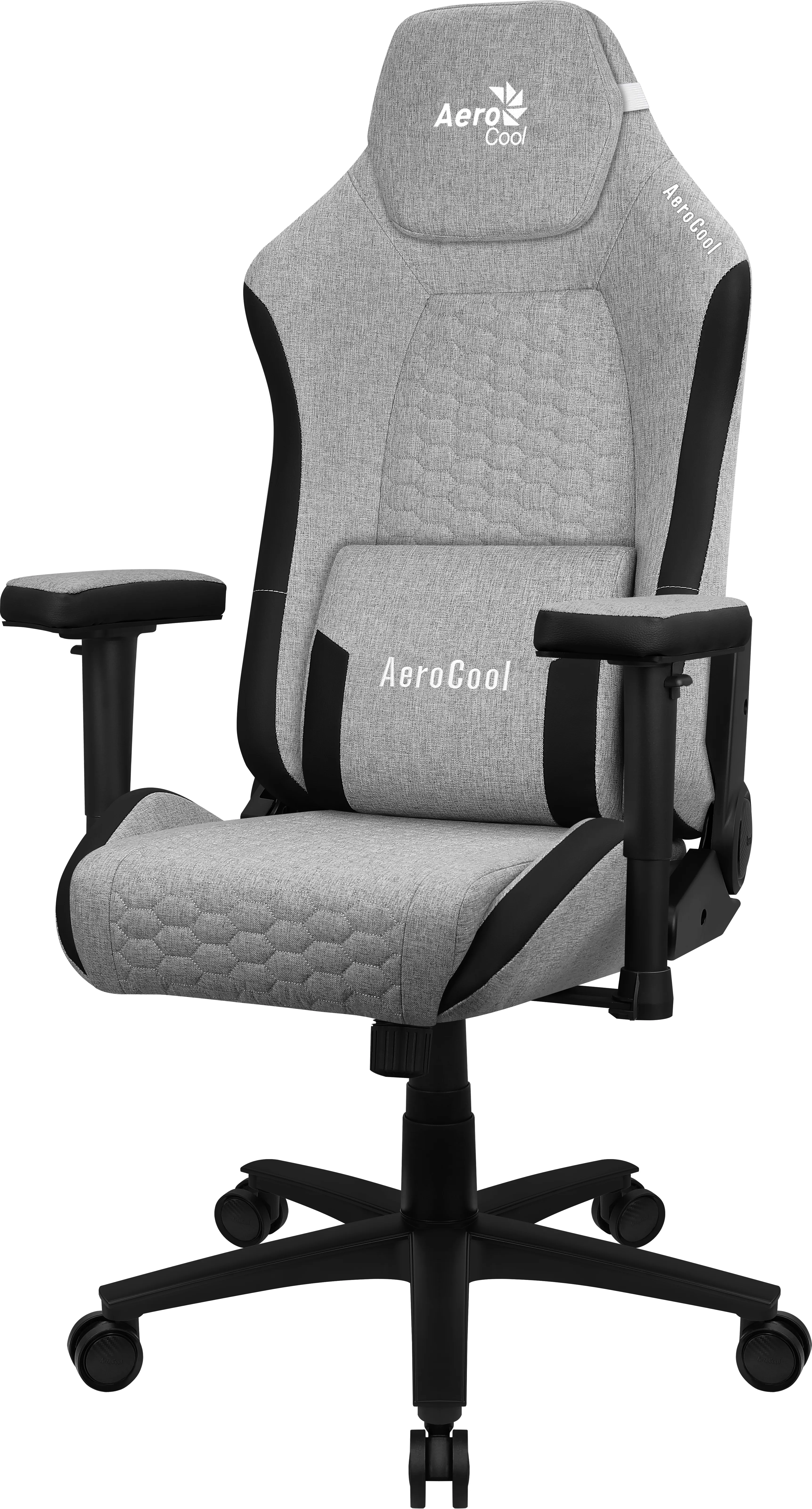 Aerocool Crown AeroWeave Gaming Chair - Ash Grey