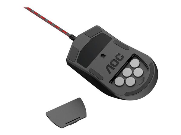 AOC Agon AGM700 RGB - gaming mouse, black
