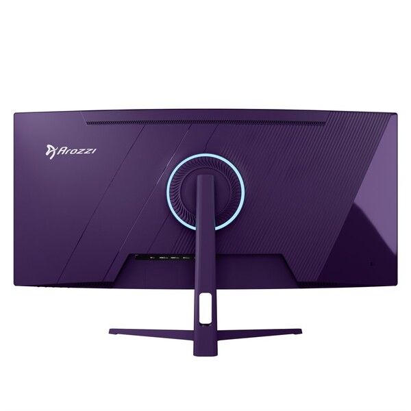 Arozzi 34" Nova. QHD, 165Hz, 1ms, VA - curved gaming monitor, Purple