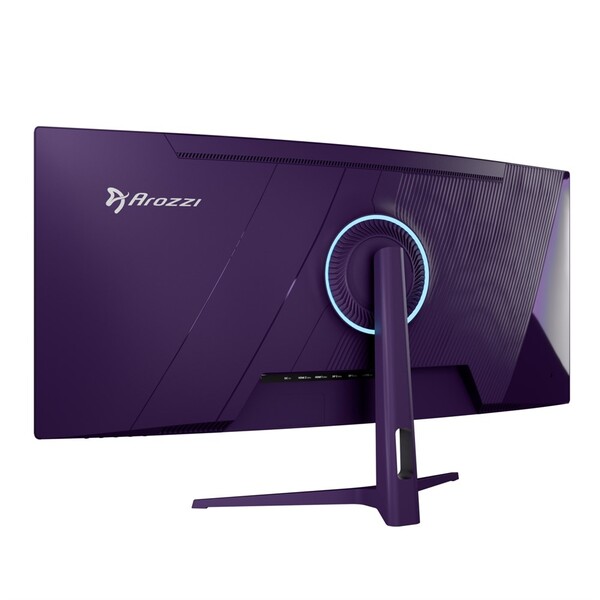 Arozzi 34" Nova. QHD, 165Hz, 1ms, VA - curved gaming monitor, Purple