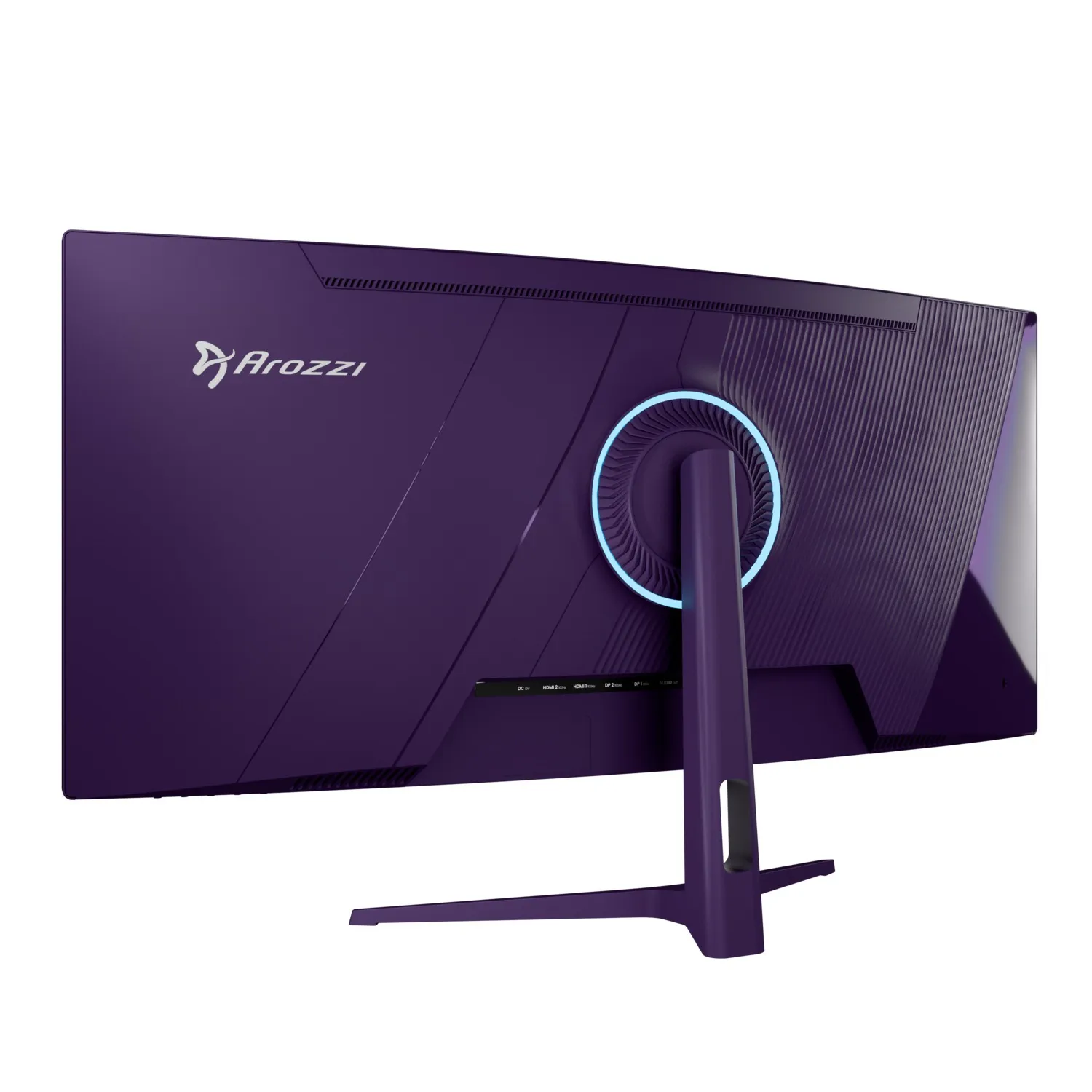 Arozzi 34&quot; Nova. QHD, 165Hz, 1ms, VA - curved spelsk&auml;rm, Lila