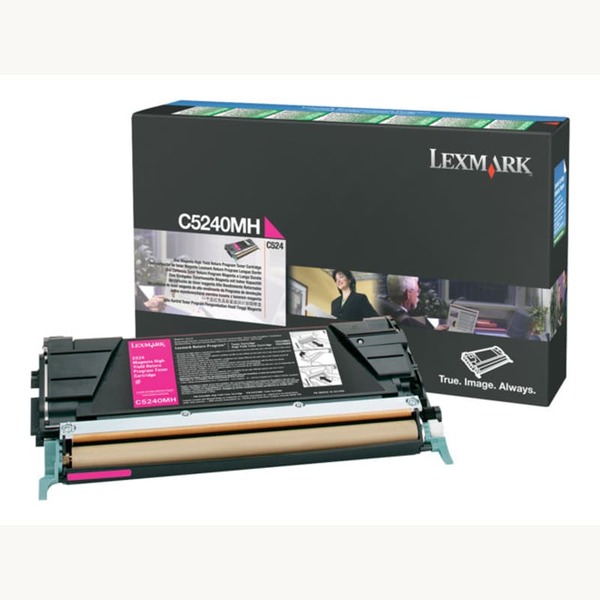 Lexmark C5240MH -laserv&auml;rikasetti, magenta