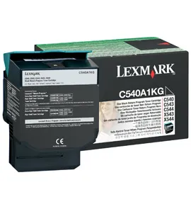 Lexmark C540A1KG Toner cartridge, Black