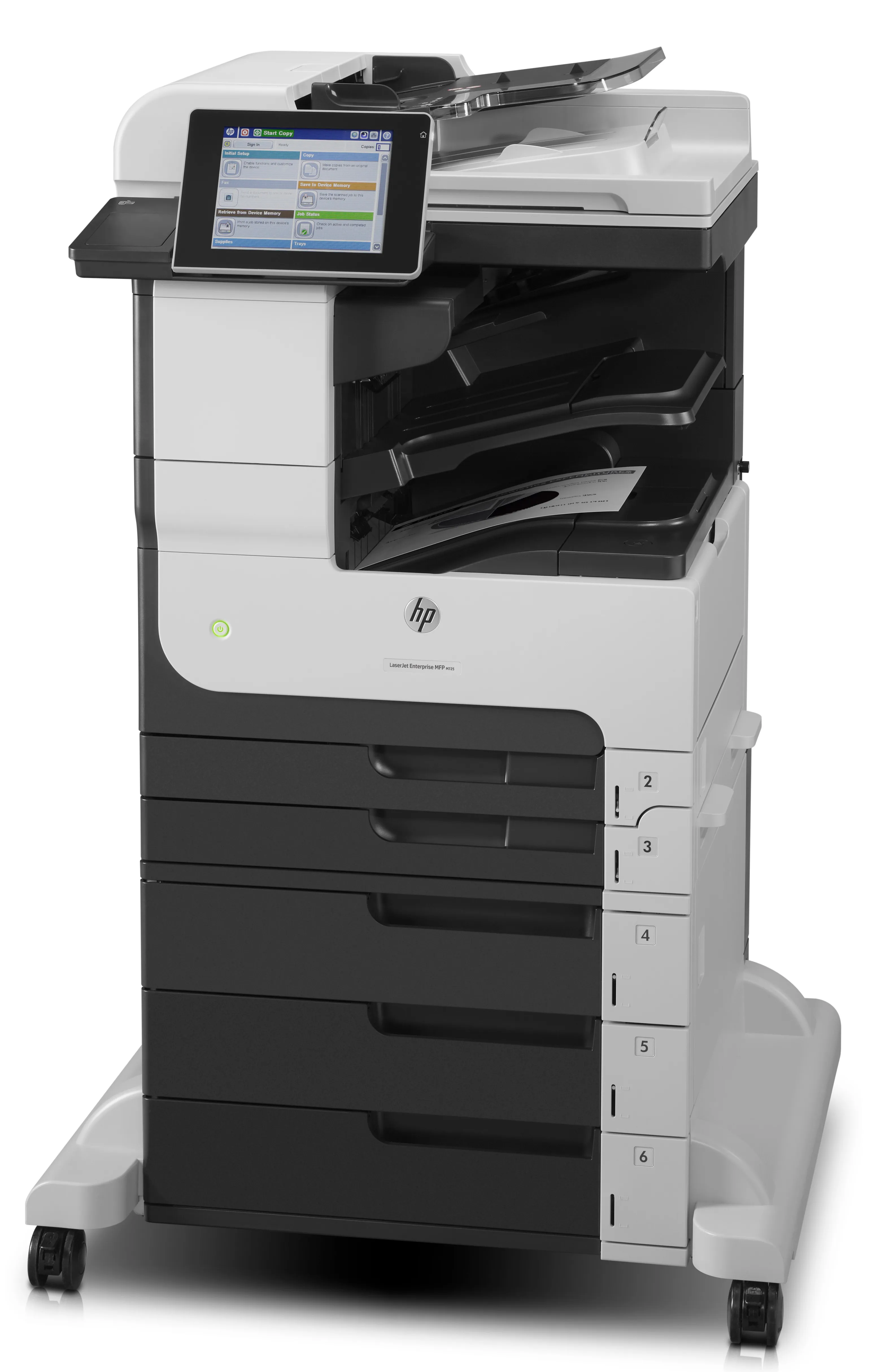 HP LaserJet Enterprise M725z Duplex, LAN, A3 -mustavalkolasertulostin