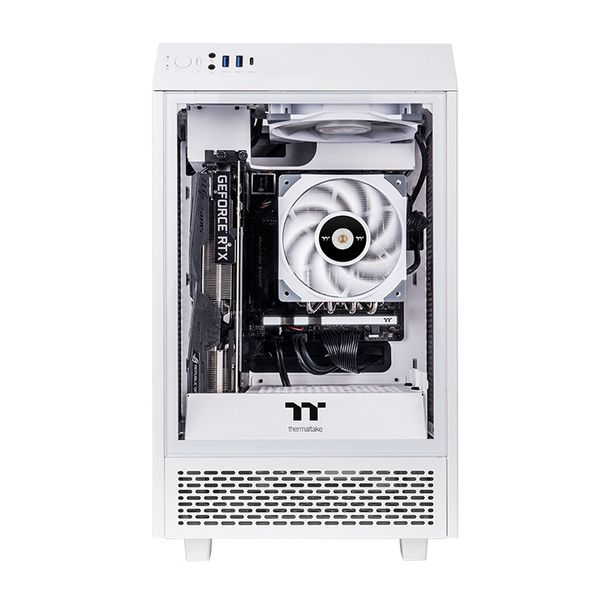 Thermaltake TOUGHFAN, 120mm , PWM Radiator Fan, White