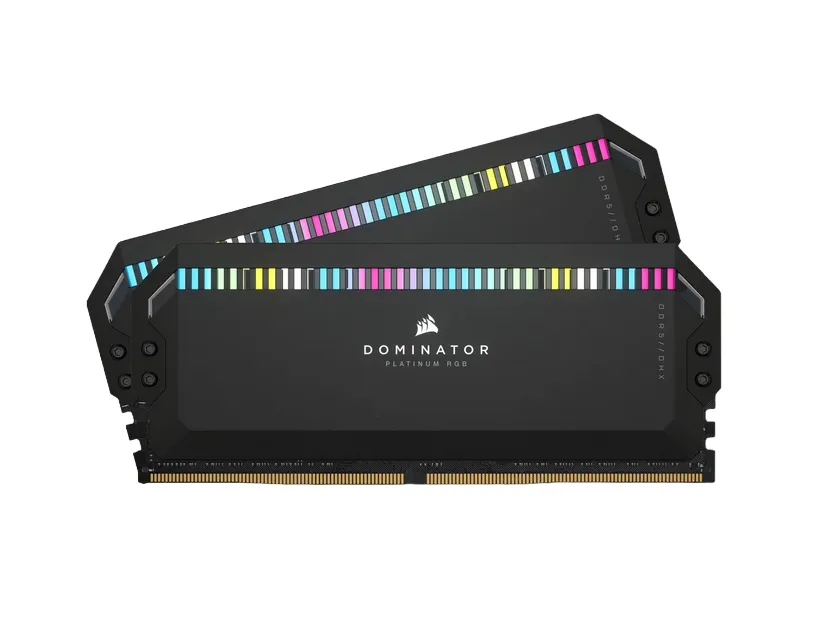 Corsair Dominator PLATINUM RGB 64 Gt (2 x 32 Gt) DDR5 6000 MHz, CL30 -muisti (EXPO)